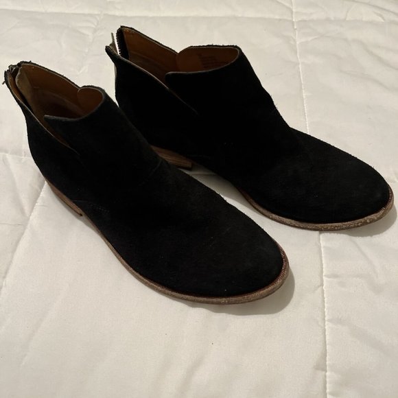 Kork-Ease Womens Renny Black Ankle Boots Size 7 K53503 - Picture 2 of 10